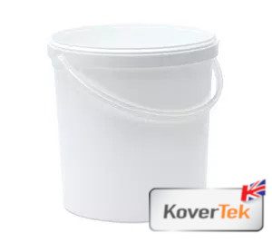 10lt Plastic White Bucket (no lid)