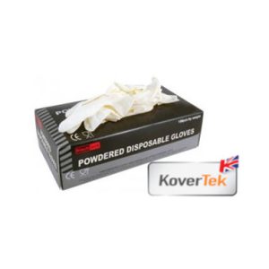 Disposable Powdered Gloves (Box 100) - Large