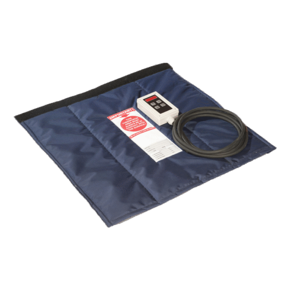 PS-Silicone Heating blanket with adjustable, digital controller (0-90ºC).  1000*1000mm