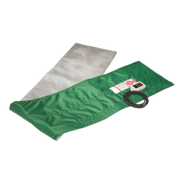 PS-Silicone Heating blanket with adjustable, digital controller (0-90ºC)  Size: 3000*500mm